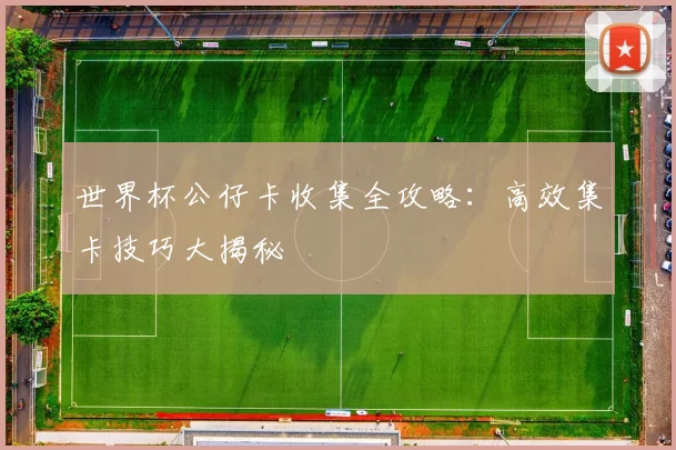 世界杯公仔卡收集全攻略:高效集卡技巧大揭秘